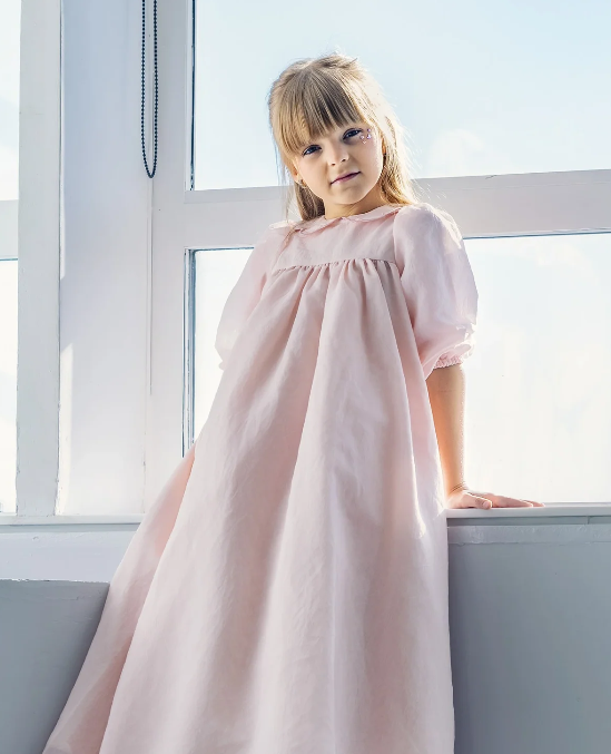 LITTLE TEMPEST JACQUARD SCALLOP MAXI DRESS (2-16Y) – Klade Children's  Boutique