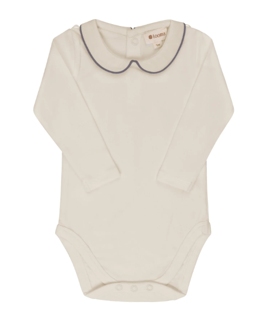 LOOMS CABLE POINTELLE BODYSUIT (6M-18M)