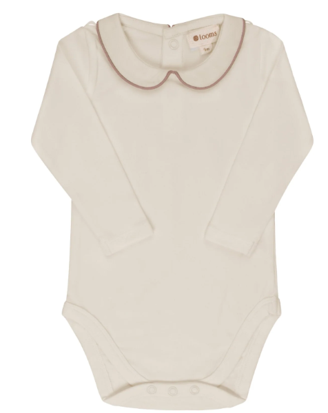 LOOMS CABLE POINTELLE BODYSUIT (6M-18M)