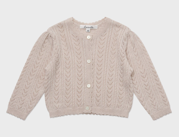 LOUISIELLA KELSEA KNIT CARDIGAN (3-12Y)