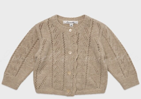 LOUISIELLA ABBIE KNIT CARDIGAN (6M-24M)