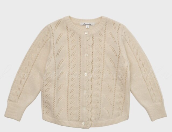 LOUISIELLA ABBIE KNIT CARDIGAN (3-12Y)