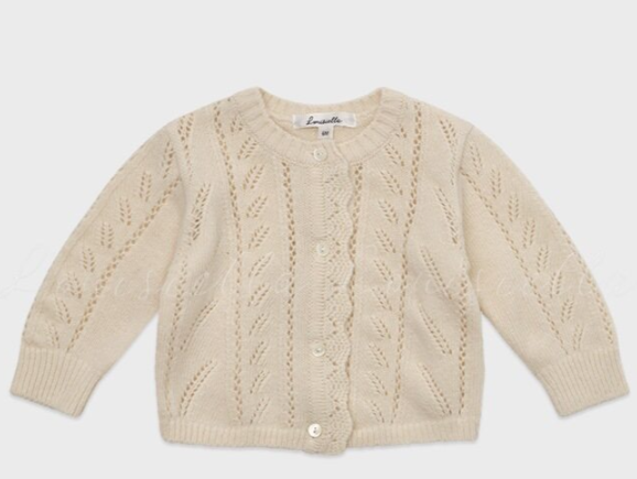 LOUISIELLA ABBIE KNIT CARDIGAN (6M-24M)