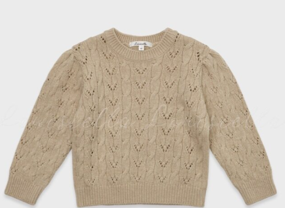 LOUISIELLA BENICILLA KNIT PULLOVER (3-12Y)