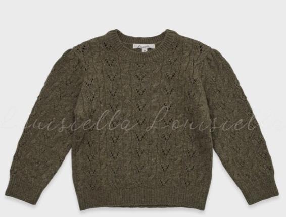LOUISIELLA BENICILLA KNIT PULLOVER (3-12Y)