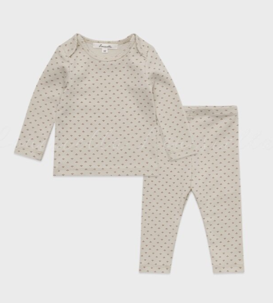 LOUISIELLA HERSCHEL SET (3M-24M)