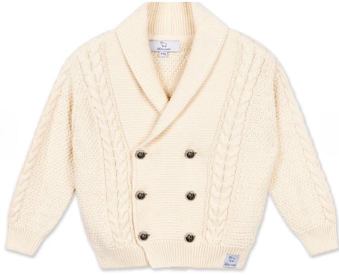 LRDM ALAIN DOUBLE BREASTED CARDIGAN (2-12Y)