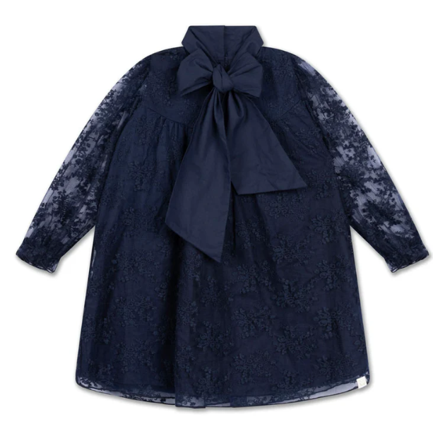 LRDM OLIVIA DRESS (2-16Y) 2/3Y / NAVY BLUE LRDM OLIVIA DRESS (2-16Y) 2/3Y / NAVY BLUE
