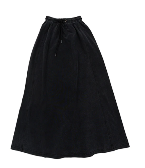 LUNA MAE DIA DISTRESSED SKIRT (XS-XL)