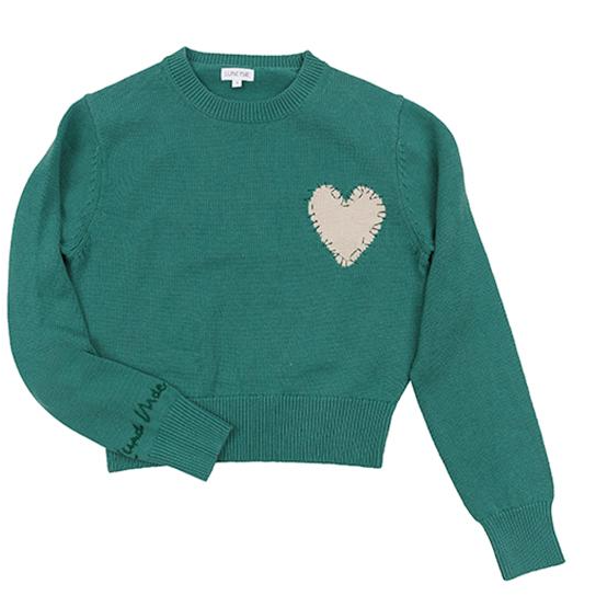 LUNA MAE EDEN HEART SWEATER (XS-XL)