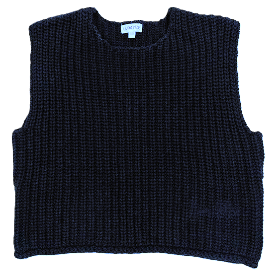 LUNA MAE ELLE CHUNKY KNIT VEST (XS-XL)
