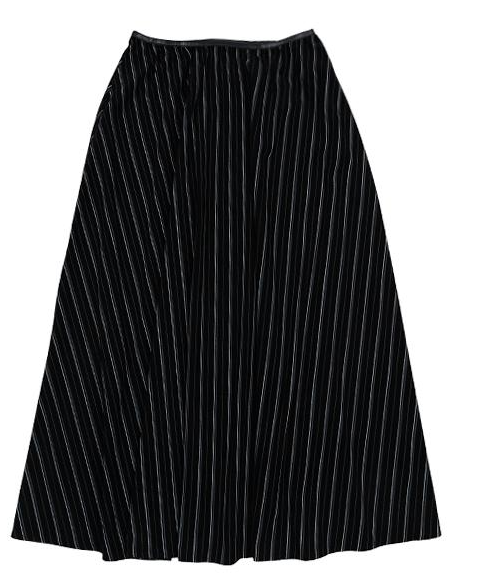 LUNA MAE GIGI STRIPED CORDUROY SKIRT(XS-XL)