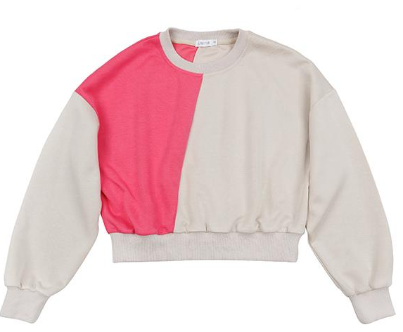 LUNA MAE IRIS 2 TONE SWEATSHIRT (XS-XL)