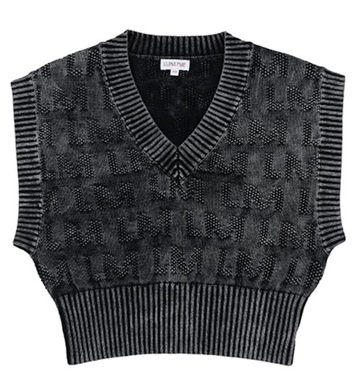 LUNA MAE ISLA DISTRESSED VEST (XS-XL)