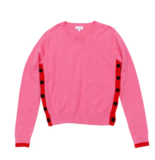 LUNA MAE KATE BUTTON SWEATER(XS-XL)
