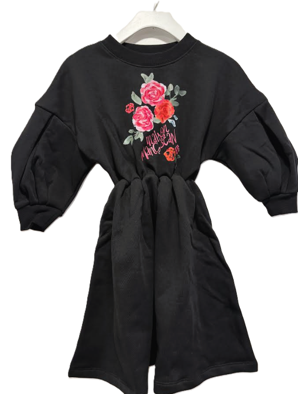 MAISON SP ROSES DRESS (4-12Y)