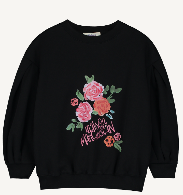 MAISON ROSES SWEATSHIRT (4-14Y)