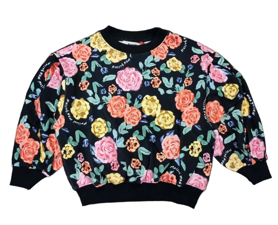 MAISON ROSES SWEATSHIRT (4-14Y)