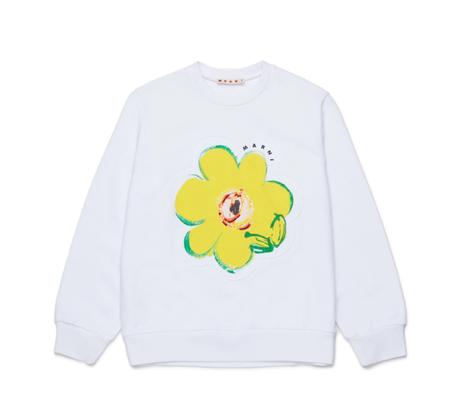 MARNI FLOWER SWEATSHIRT (4-14Y)