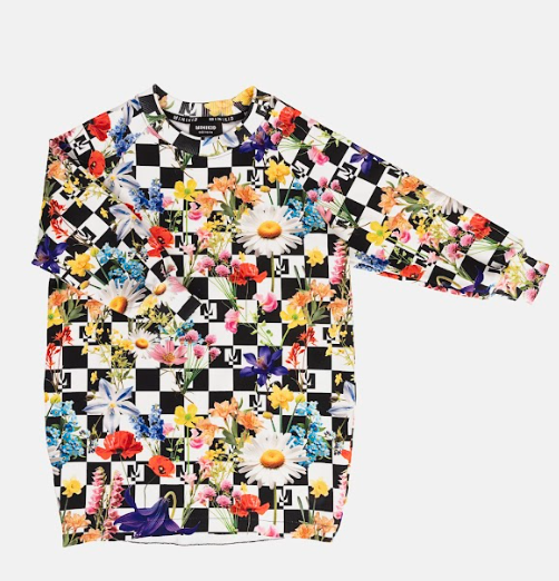 MINIKID FLOWERLAND DRESS (3-12Y)