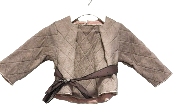 MINIMIU LOVE JUMPER W/PLEATS (24M-10Y)