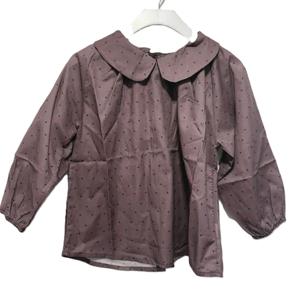 MINIMIU RAGLAN BLOUSE W/COLLAR (8-16Y)