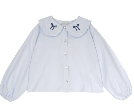 MIPOUNET FELICIA KNOT BLOUSE (3-16Y)