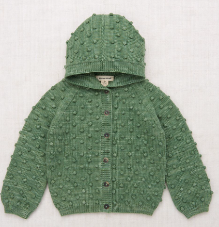MISHA & PUFF HOODED CARDIGAN (0M-24M)