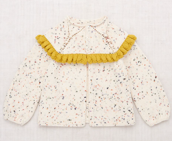 MISHA & PUFF RUFFLE CARDIGAN (12M-24M)