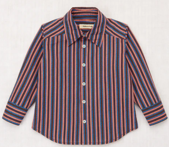 MISHA & PUFF BUTTON DOWN SHIRT (2-8Y)