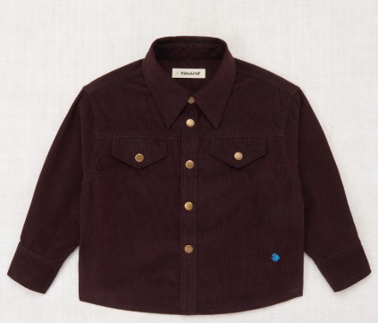 MISHA & PUFF CORDUROY RANCH SHIRT JACKET(2-8Y)