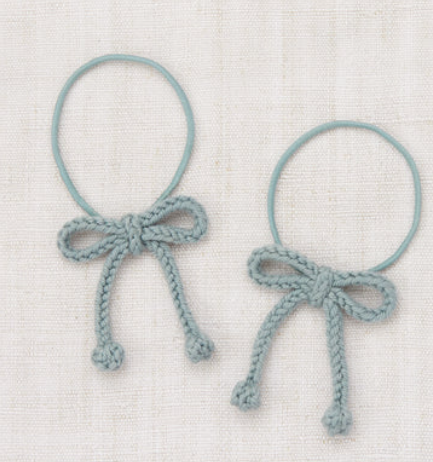 MISHA & PUFF POPCORN ELASTIC BOW (OS)
