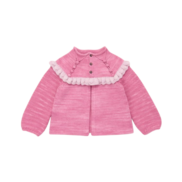 MISHA & PUFF RUFFLE CARDIGAN (2-5Y) – Klade Children's Boutique