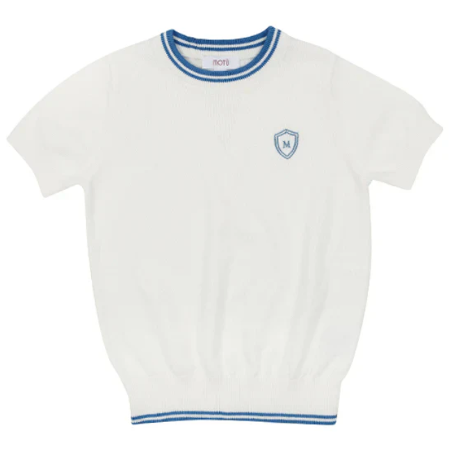 MOTU ARLO SHORT SLEEVE SWEATER (2-12Y)