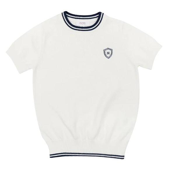 MOTU ARLO SHORT SLEEVE SWEATER (2-12Y)