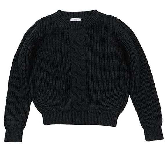 MOTU BLAISE FRONT CABLE SWEATER(2-16Y)