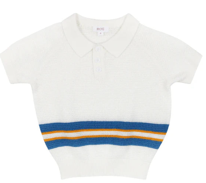 MOTU JADE COLLAR SWEATER (3-12Y)