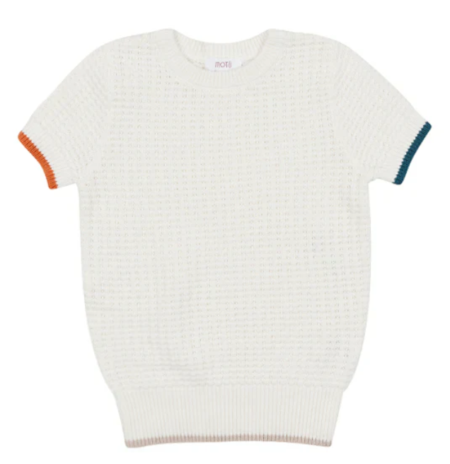 MOTU LYLE SHORT SLEEVE SWEATER (2-12Y)