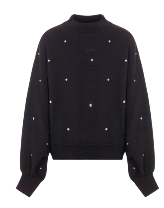 MSGM CRYSTAL STONE SWEATSHIRT (10-14Y)