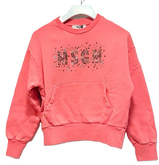 MSGM WASHED SWEATSHIRT (4-14Y)