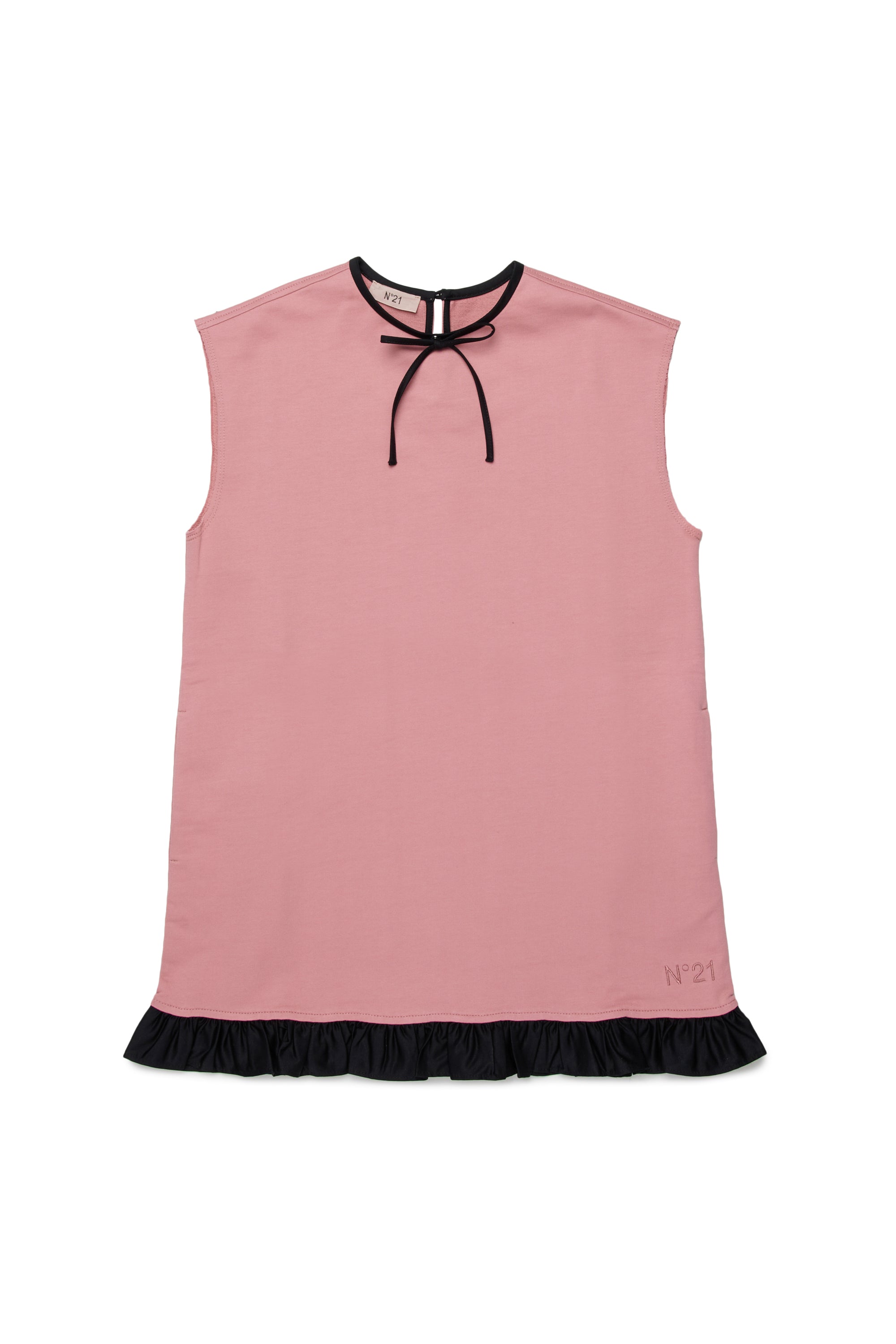 N21 SLEEVELESS RUFFLE TRIM DRESS (4-12Y) – Klade Children's Boutique N21 SLEEVELESS RUFFLE TRIM DRESS (4-12Y) – Klade Children's Boutique