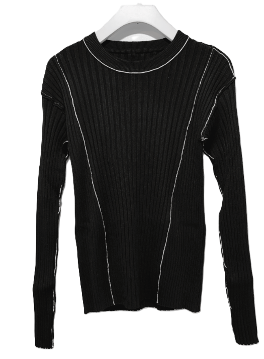 N.M RIBBED SWEATER (XS-XL)