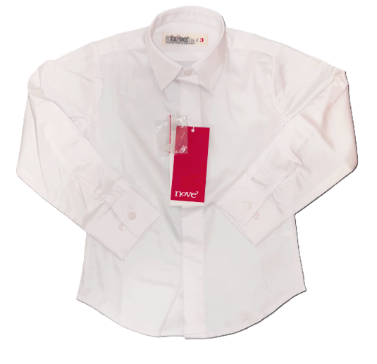 NOVE LONG SLEEVE COLLARED SHIRT (3-16Y)