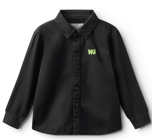 NUNUNU LOOK SHARP BUTTON SHIRT(4-11Y)