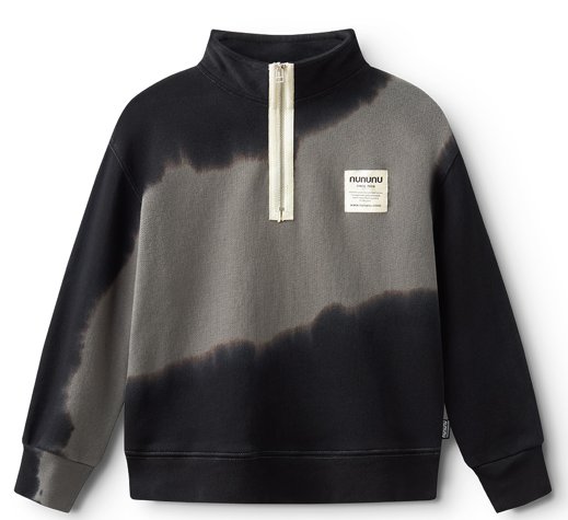 NUNUNU MONO TIE DYE SWEATSHIRT(2-14Y)