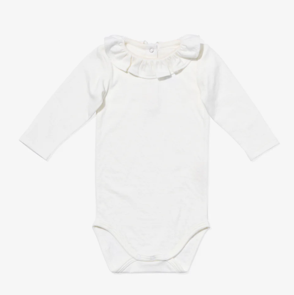 OSO & ME TINK RUFFLE BODYSUIT (3M-24M)