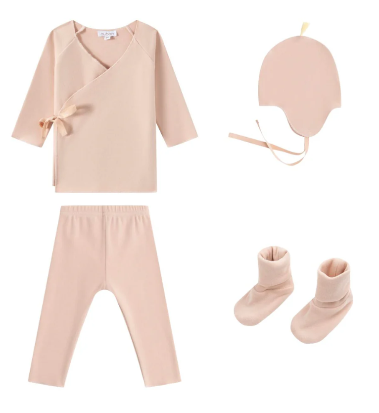 OUBON FLEECE 4 PIECE SET (1M-12M)
