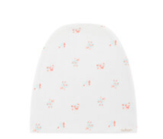 OUBON RED FLORAL PRINT HAT (1M-9M)