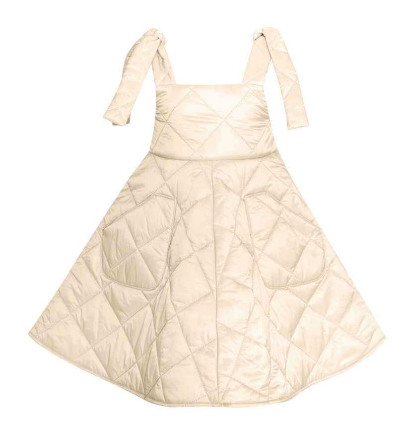 PAADE MODE NICO PINAFORE PUFFER DRESS(2-12Y)