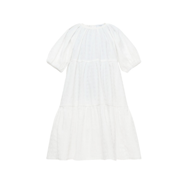 PAADE MODE IRIS DRESS (2-12Y) 7Y / White